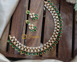 Green drops chocker Green drops chocker