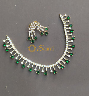 AD stone chocker set AD stone chocker set