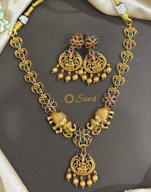 ELEPHANT DESIGN NECKSET ELEPHANT DESIGN NECKSET