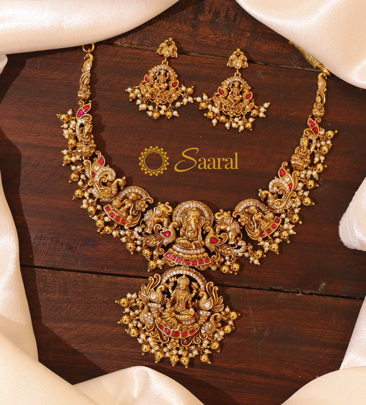 Antique Temple jwellary set