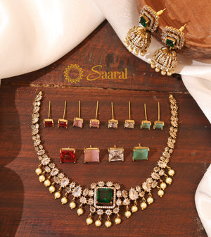 Chocker with color changing pendent
