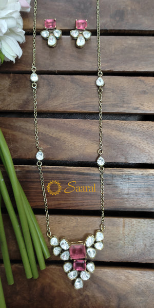 Long chain with the pendant