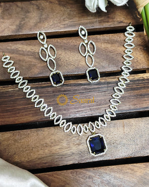 Elegant white stone set