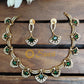 Feather like chocker set