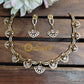 Feather like chocker set