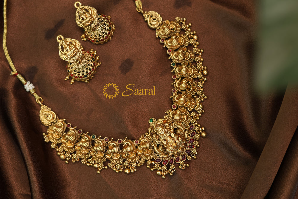 ANTIQUE LAKSHMI NECKLACE