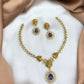 Elegant necklace with stone