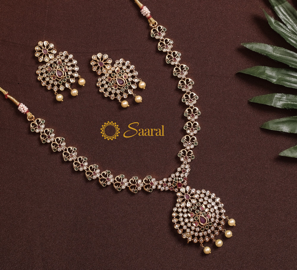 NON IDOL ANTIQUE RUBY NECKLACE