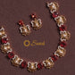 RUBY STATEMENT BUTTERFLY NECKLACE
