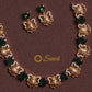 RUBY STATEMENT BUTTERFLY NECKLACE