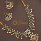 TRADITIONAL NECKLACE WITH PEARL HANGING