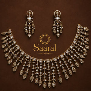 Royal AD Drop Necklace Set