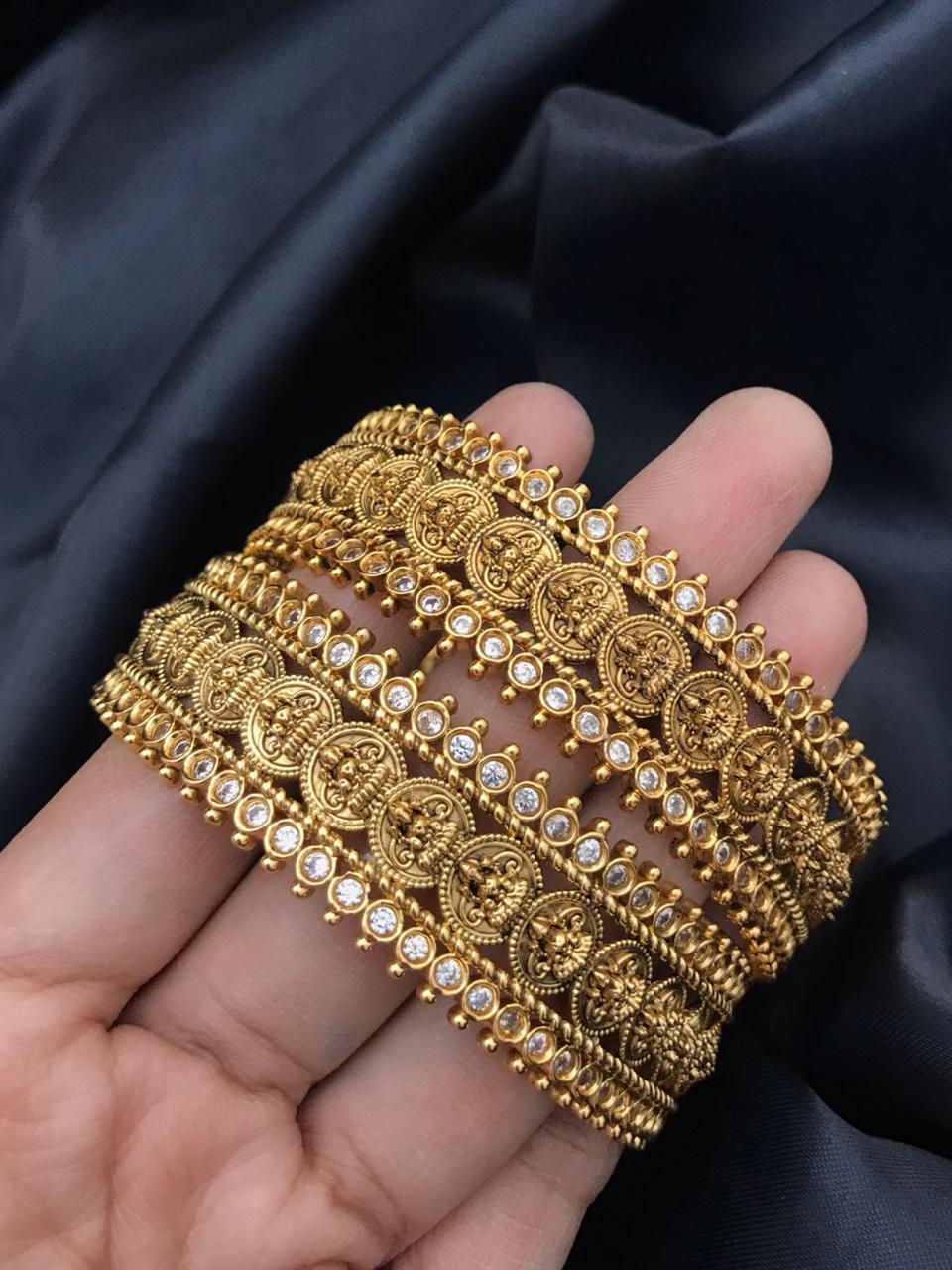 STUNNING COIN Lakshmi Bangle