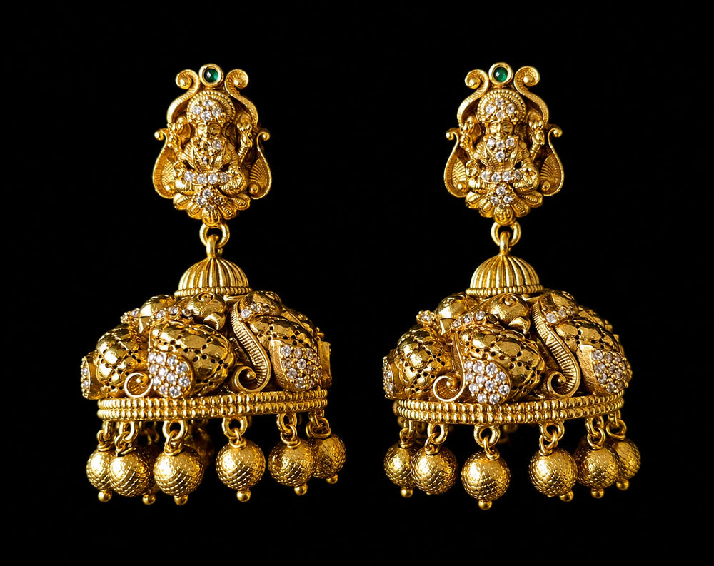 STUNNING Bridal Jhumka