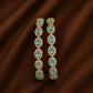 Stunning oval pattern AD bangle