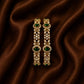 Gorgeous Stone bangle with leaf PATTERN