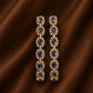 Stunning oval pattern AD bangle
